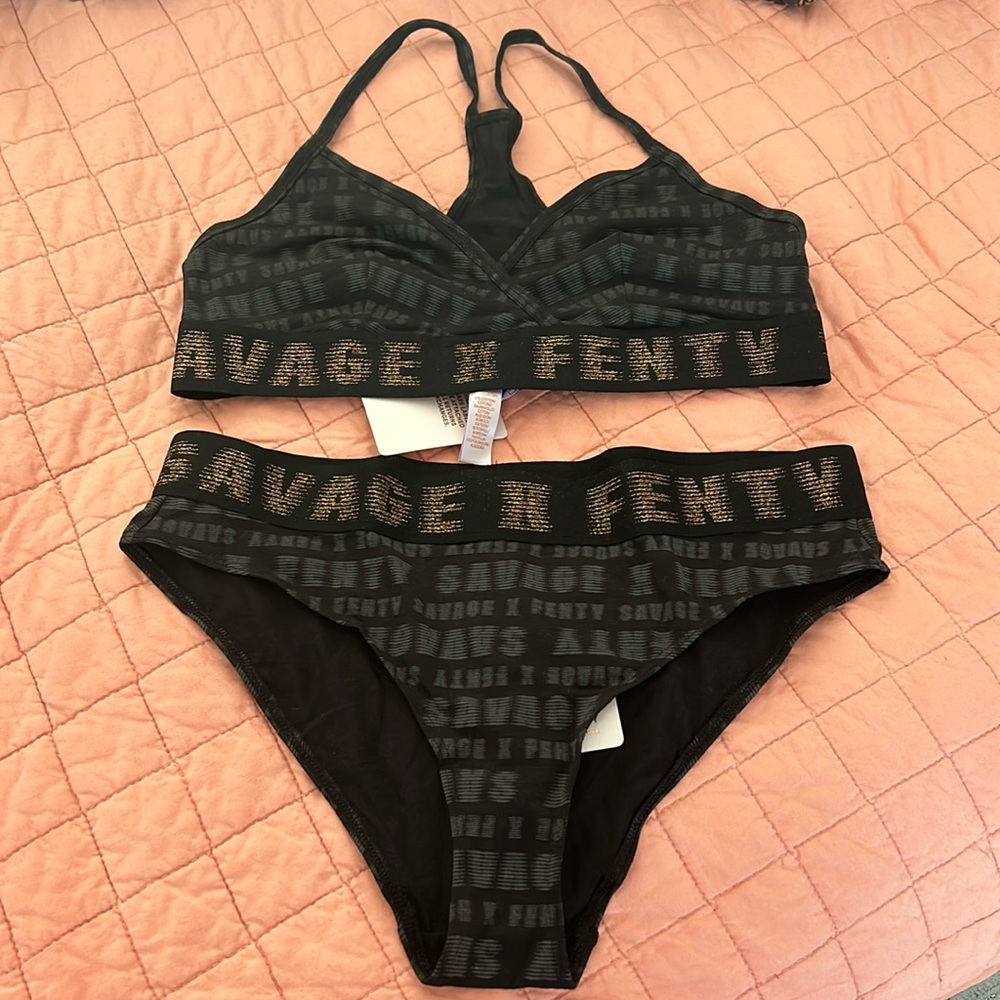 SAVAGE FENTY PANTY W BRALETTE